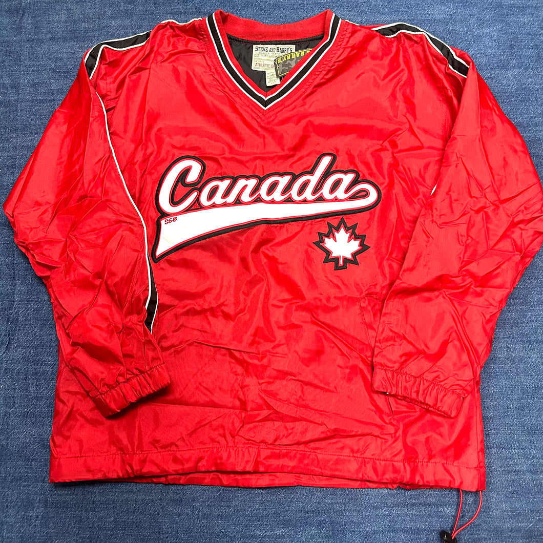 《 Back To The 90s 》古著 Canada Nylon Sweatshirt｜90% New｜M｜Vintage Canada Nylon Sweatshirt ( M )