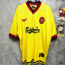 將圖片載入圖庫檢視器 1997-99 利物浦｜作客｜95% New｜L｜1997-99 Liverpool Away ( L )
