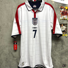 將圖片載入圖庫檢視器 2003-04 英格蘭｜主場｜#7 碧咸｜BNWT｜2003-04 England Home #7 Beckham ( Multiple Sizes )
