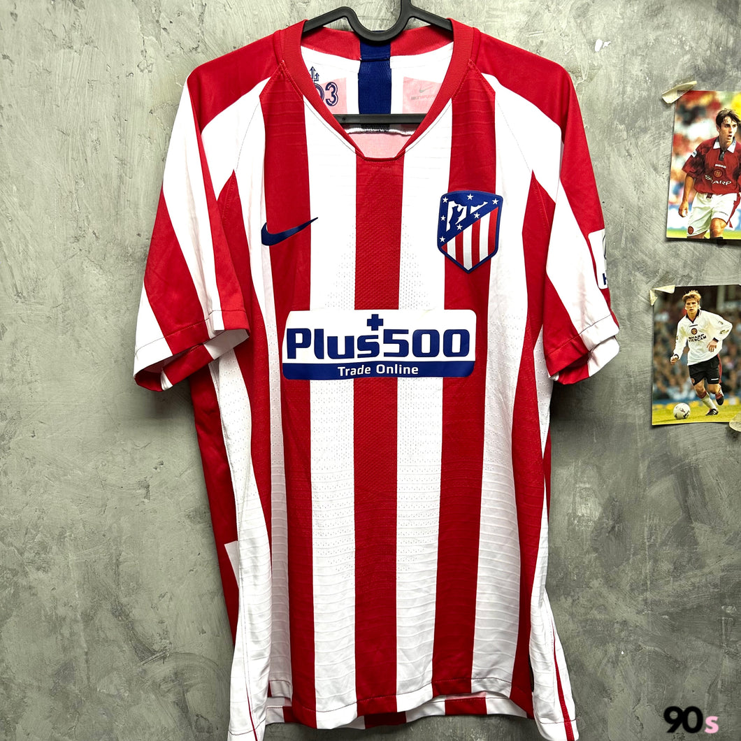 2019-20 馬德里體育會｜主場｜球員版｜95% New｜L｜2019-20 Atletico Madrid Home Authentic ( L )