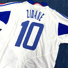 將圖片載入圖庫檢視器 2004-06 法國｜作客｜#10 施丹｜90% New｜XL｜2004-06 France Away #10 Zidane ( XL )
