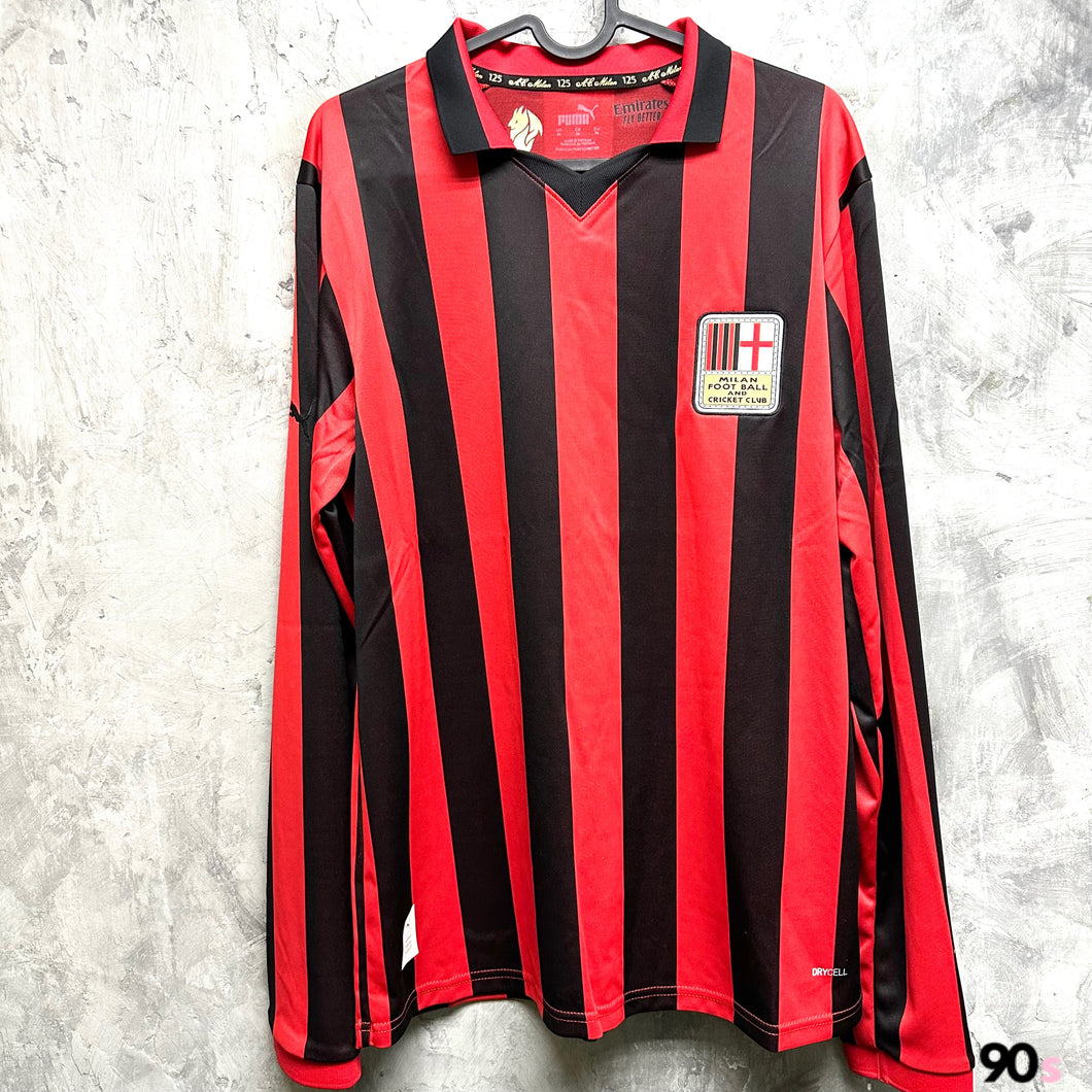 2024-25 AC米蘭｜125週年特別版｜長袖球員版｜BNWT｜2024-25 AC Milan 125th Anniversary Authentic L/S（ Multiple Sizes )