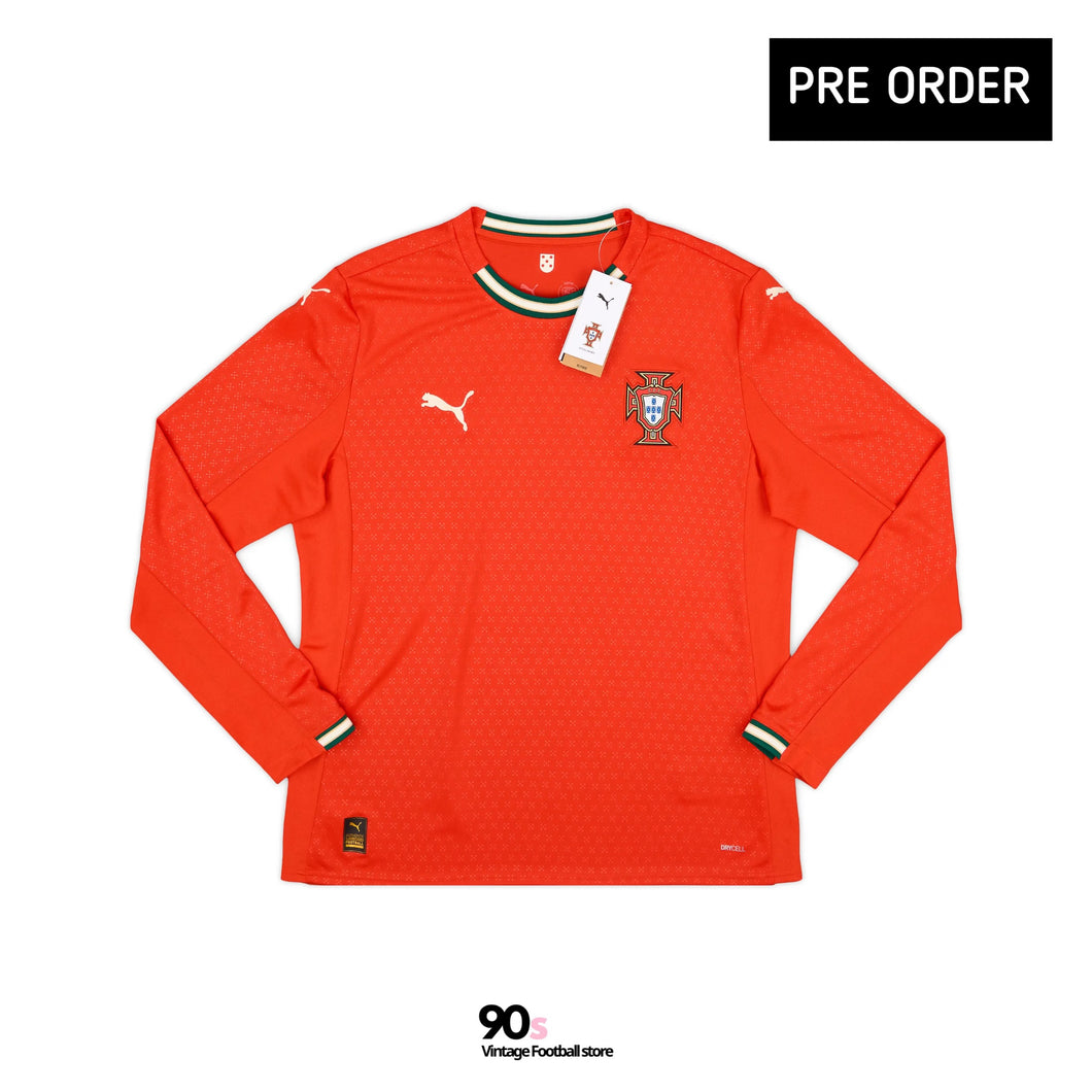 2025-26 葡萄牙｜主場長袖｜#7 C朗拿度｜2025-26 Portugal Home L/S #7 Ronaldo ( Multiple Sizes )