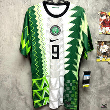 將圖片載入圖庫檢視器 2020-22 尼日利亞｜主場｜#9 恩哈路｜BNWT｜M｜2020-22 Nigeria Home #9 Ighalo ( M )
