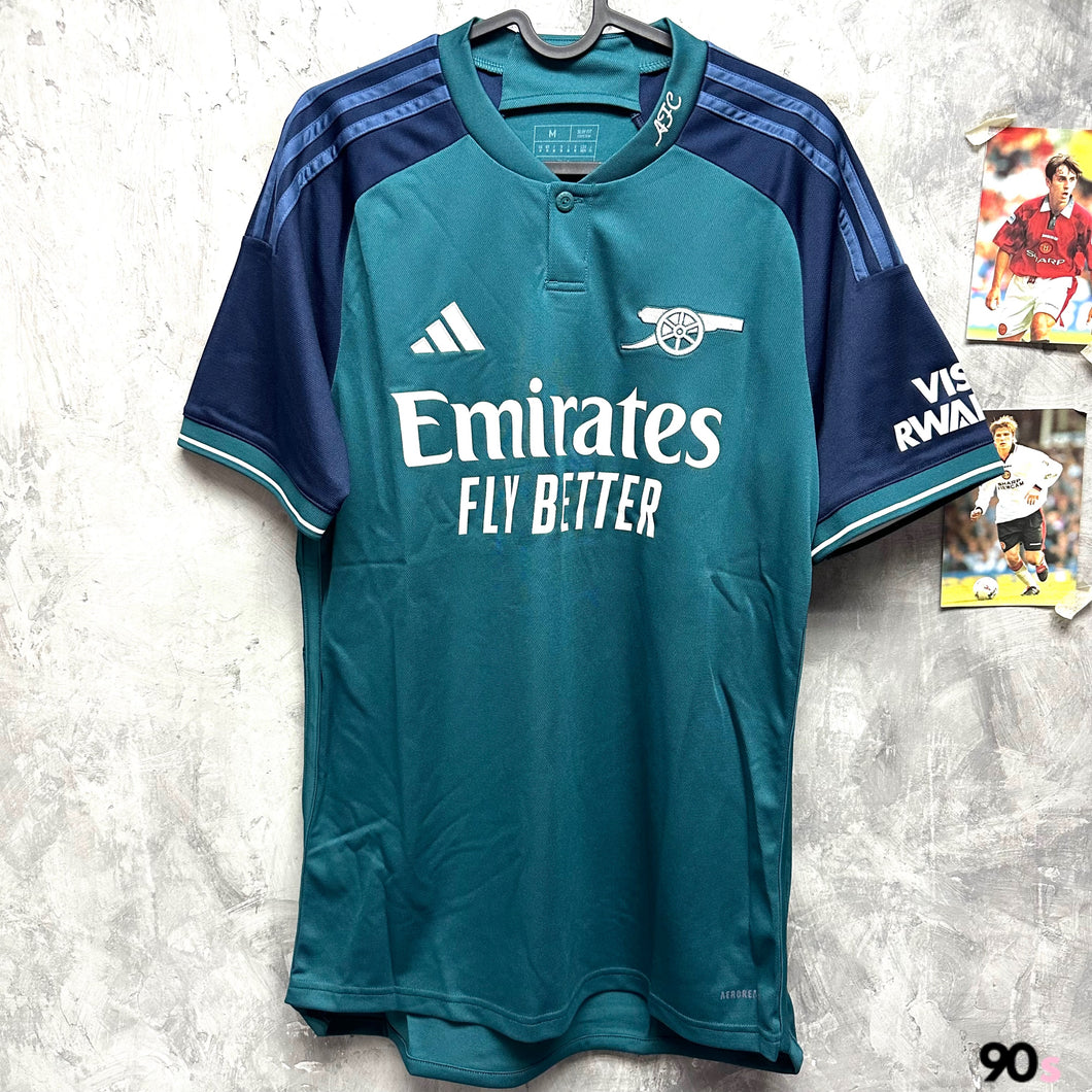 2023-24 阿仙奴｜第二作客｜連原裝字章｜BNWT｜M｜2023-24 Arsenal Third with Official Printing & Patches ( M )