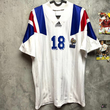 將圖片載入圖庫檢視器 1992-93 法國｜作客｜#18 簡東拿｜80% New｜M｜1992-93 France Away #18 Cantona ( M )
