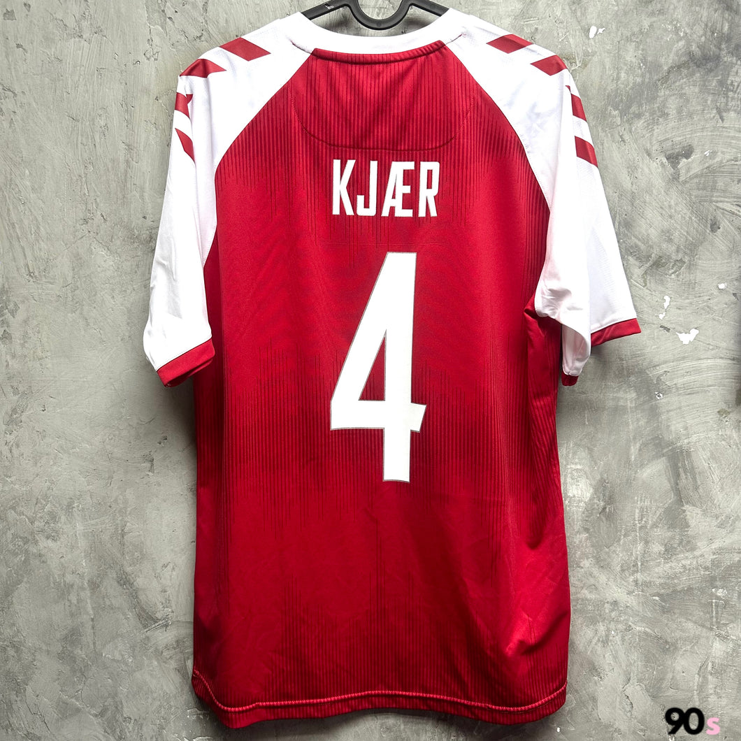 2020-21 丹麥｜主場｜#4 卡積亞｜BNWT｜L｜2020-21 Denmark Home #4 Kjaer ( L )