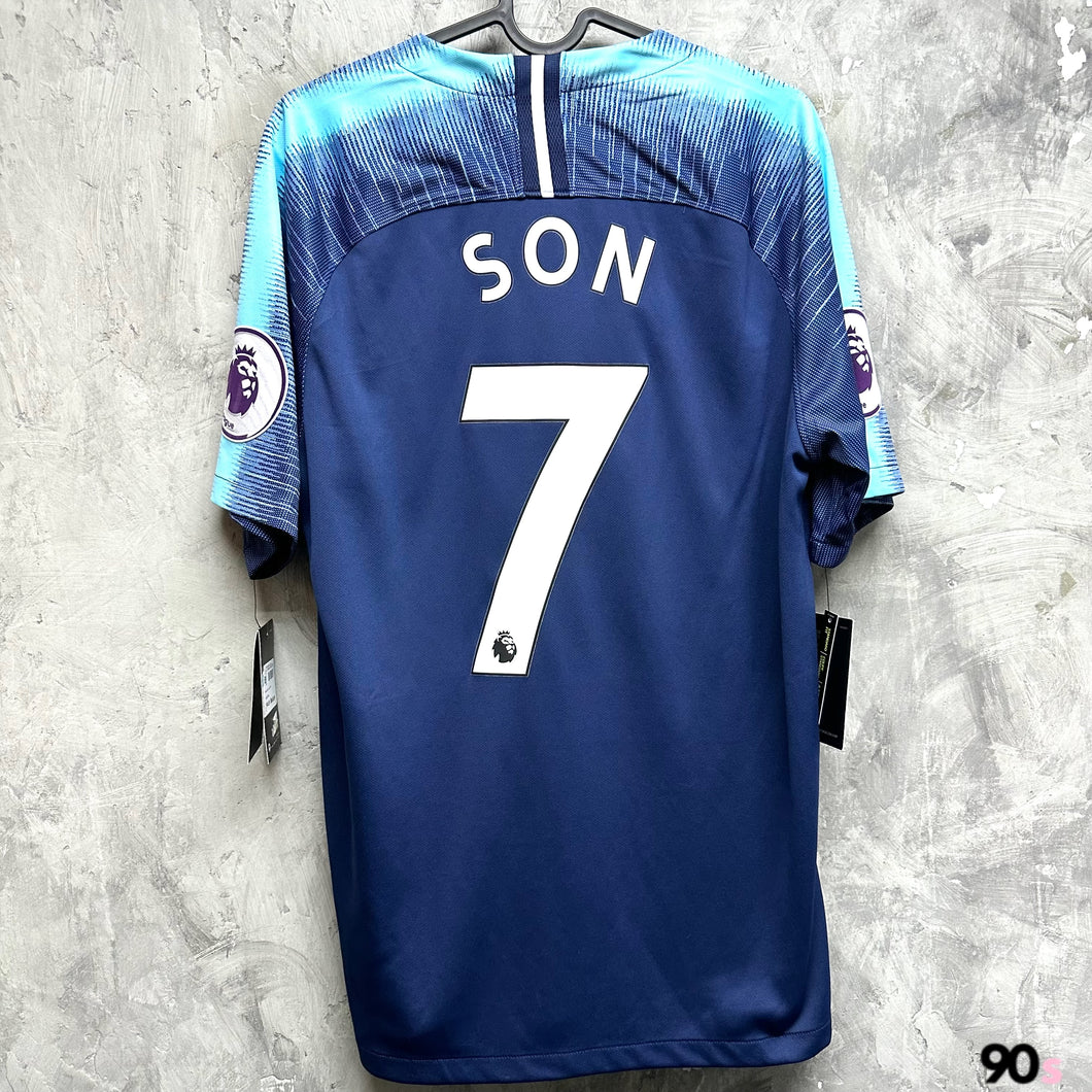 2018-19 熱刺｜作客｜#7 孫興慜｜英超聯 Full Set｜ BNWT｜M｜2018-19 Tottenham Away #7 Son EPL Set ( M )