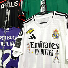 將圖片載入圖庫檢視器 【 Craft Your Own 】 2024-25 Real Madrid Home - 90s x The Pitch Printing ( Multiple Sizes )
