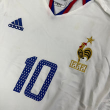 將圖片載入圖庫檢視器 2004-06 法國｜作客｜#10 施丹｜90% New｜XL｜2004-06 France Away #10 Zidane ( XL )
