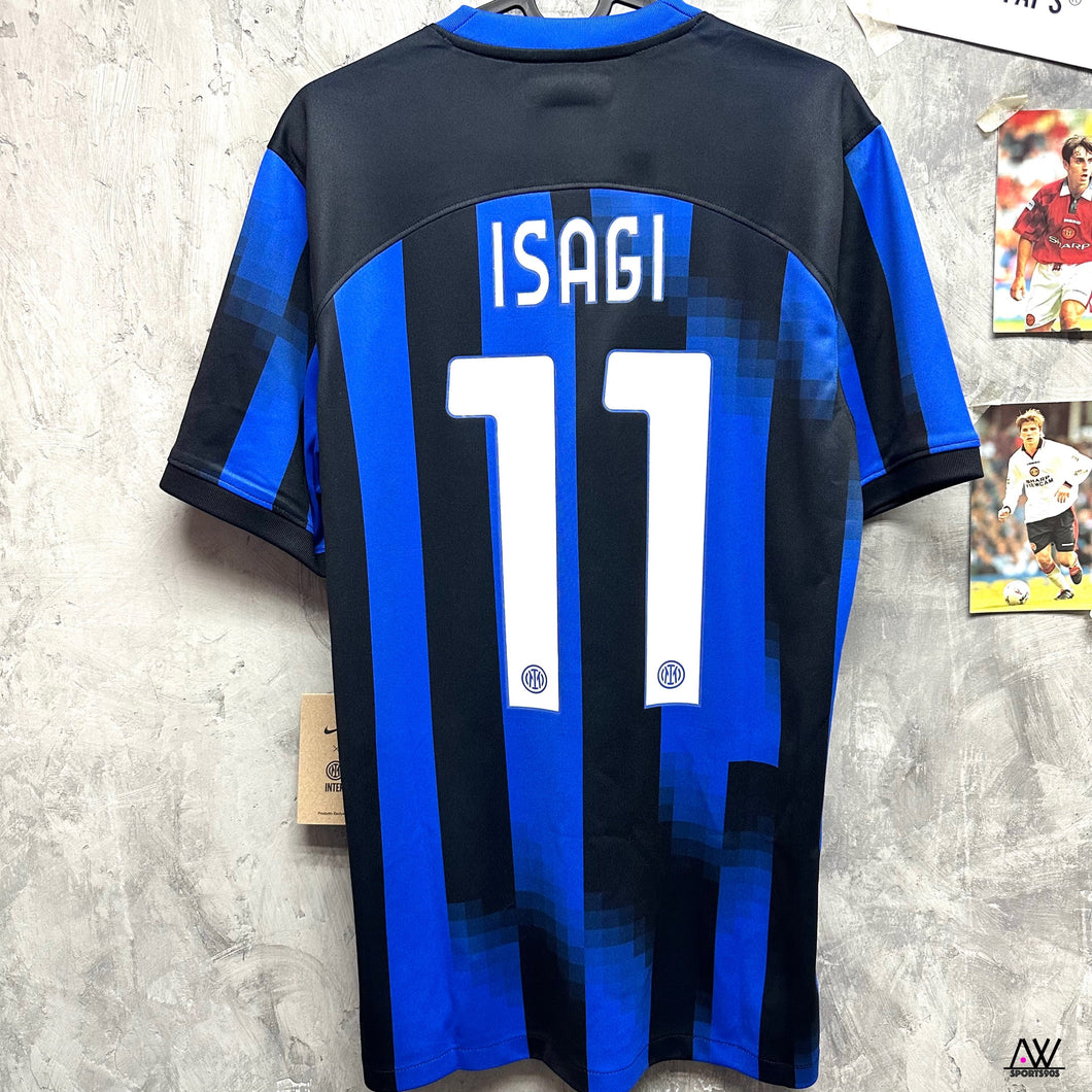 2023-24 國際米蘭｜主場｜連藍色監獄原裝印字｜BNWT｜2023-24 Inter Milan Home with official BLUELOCK Printing ( Multiple Sizes )