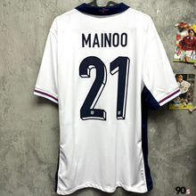 將圖片載入圖庫檢視器 2024-25 英格蘭｜主場｜#21 明奴｜BNWT｜2024-25 England Home #21 Mainoo ( Multiple Sizes )
