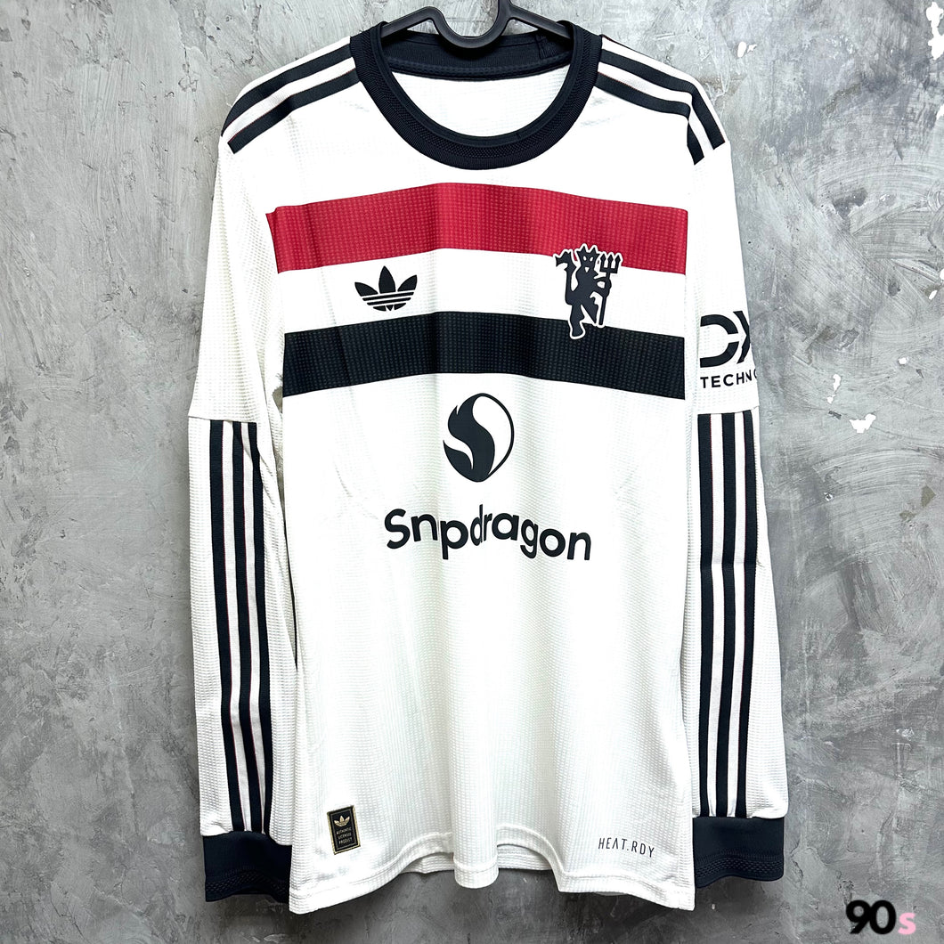 2024-25 曼聯｜第二作客長袖｜球員版｜BNWT｜2024-25 Manchester United Third L/S Authentic ( Multiple Sizes )