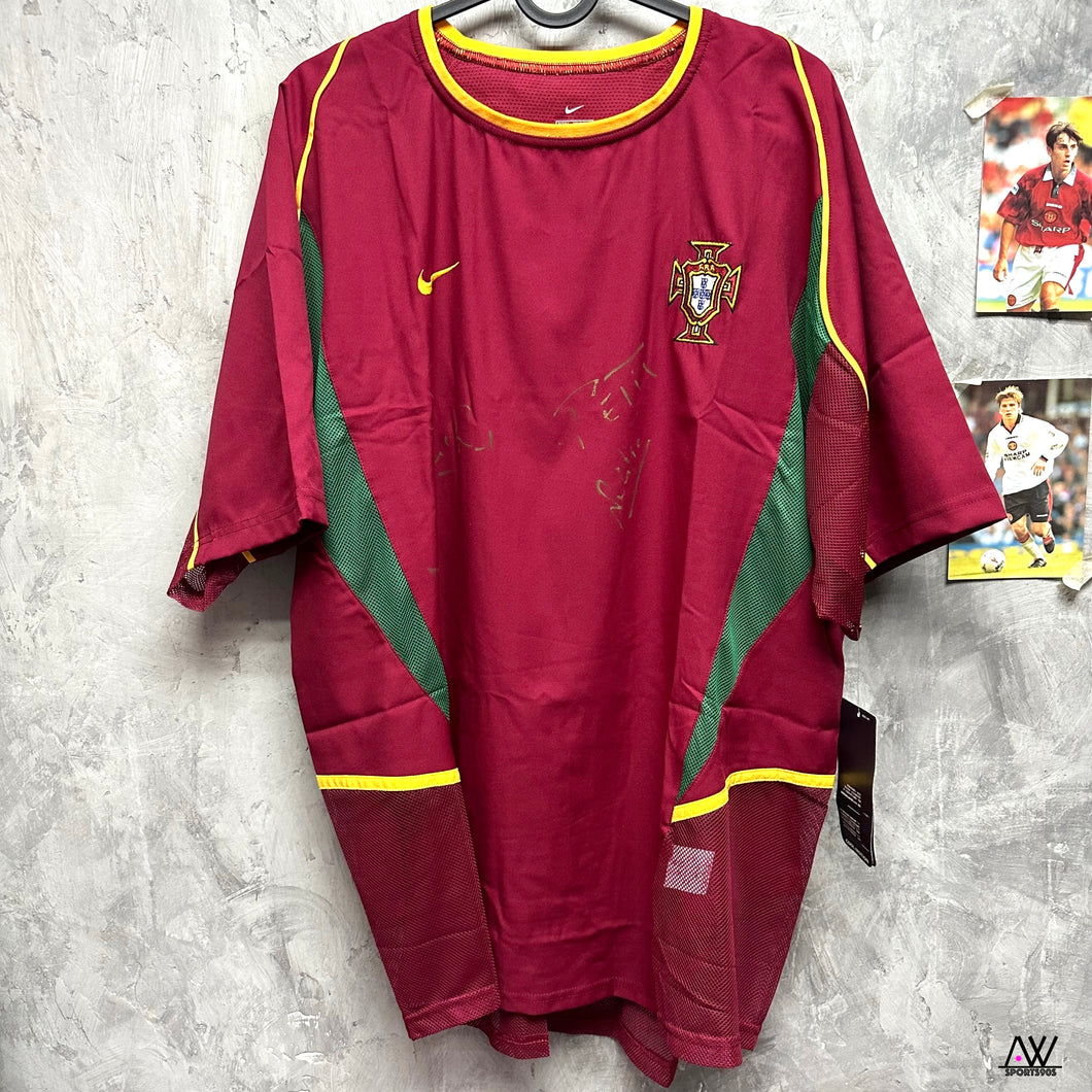 2002-04 葡萄牙｜主場｜比提簽名｜BNWT｜L｜2002-04 Portugal Home with Petit Sign ( L )