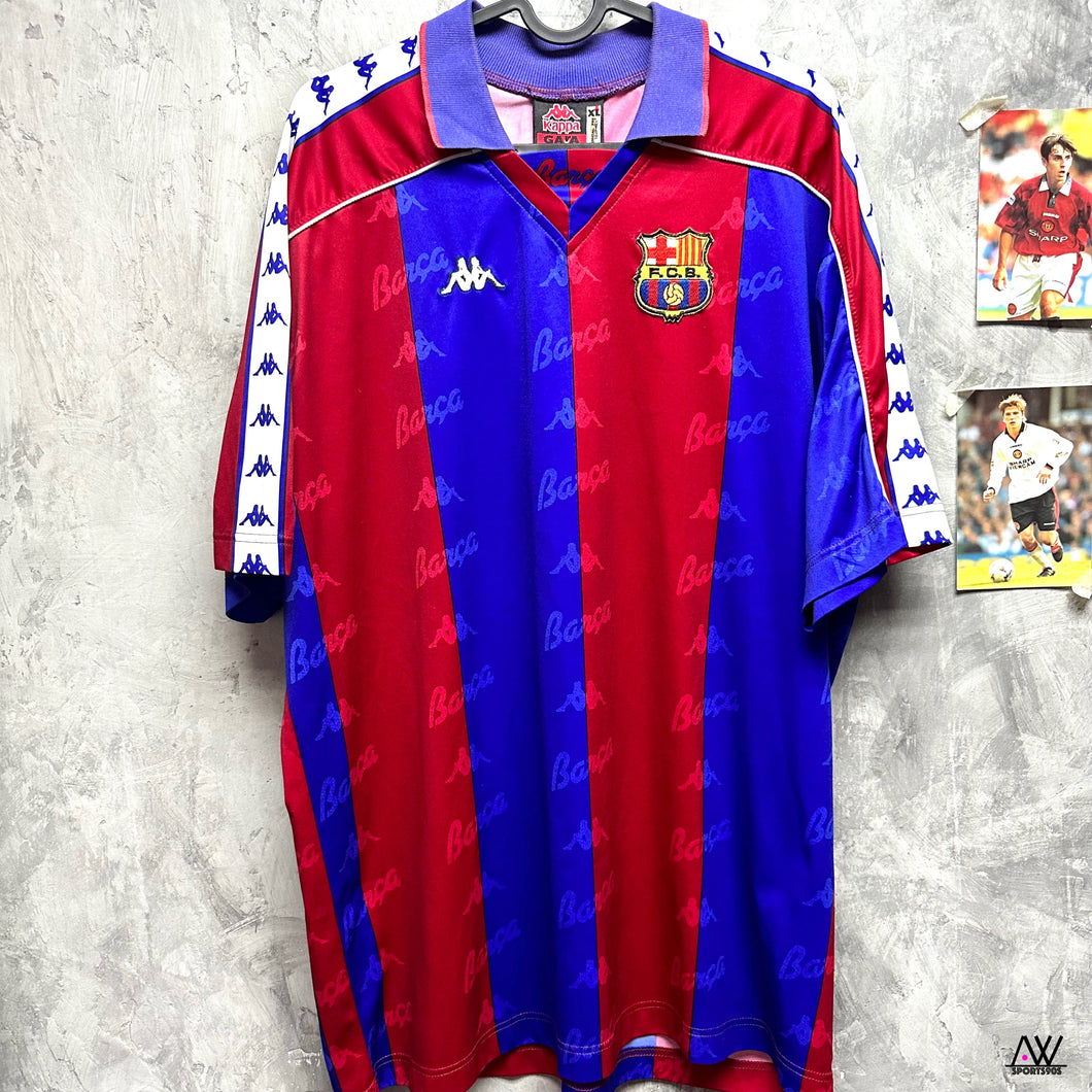 1992-95 巴塞隆拿｜主場｜90% New｜XL｜1992-95 Barcelona Home ( XL )