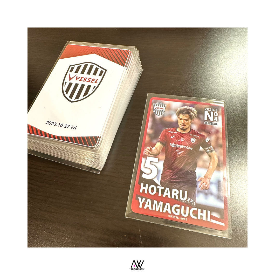 2023 神戶勝利船Club Shop 限定球員卡｜2023 Vissel Kobe Club Shop limited on site card ( 神戶限定 )