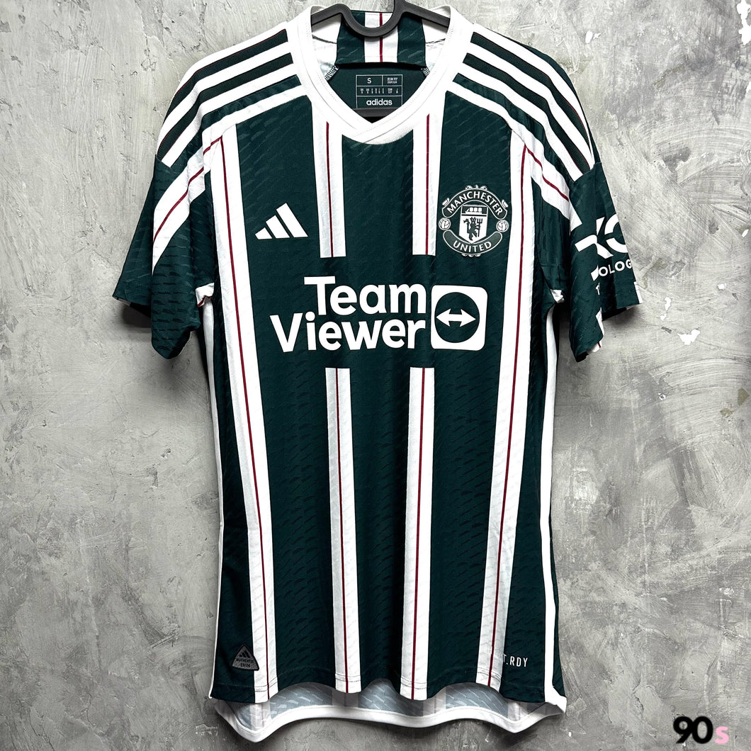 2023-24 曼聯｜作客｜球員版｜BNWT｜S｜2023-24 Manchester United Away Authentic ( S )