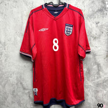 將圖片載入圖庫檢視器 2001-02 英格蘭｜作客｜#8 史高斯｜BNWT｜L｜2001-02 England Away #8 Scholes ( L )
