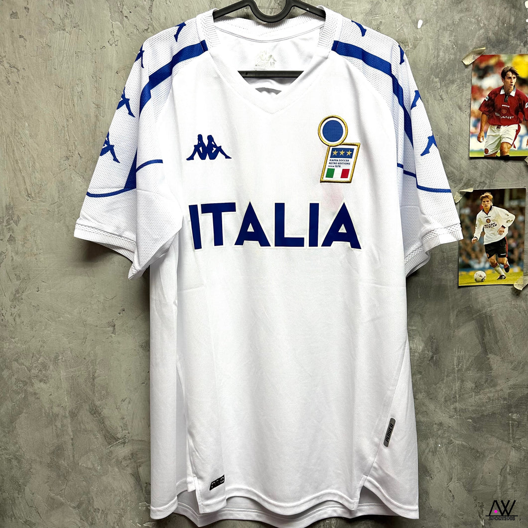 《原裝復刻》2000 意大利｜ x Kappa 原裝復刻 Training ｜白色｜BNWT｜2000 Italy x Kappa Official Retro Training White ( Multiple Sizes )