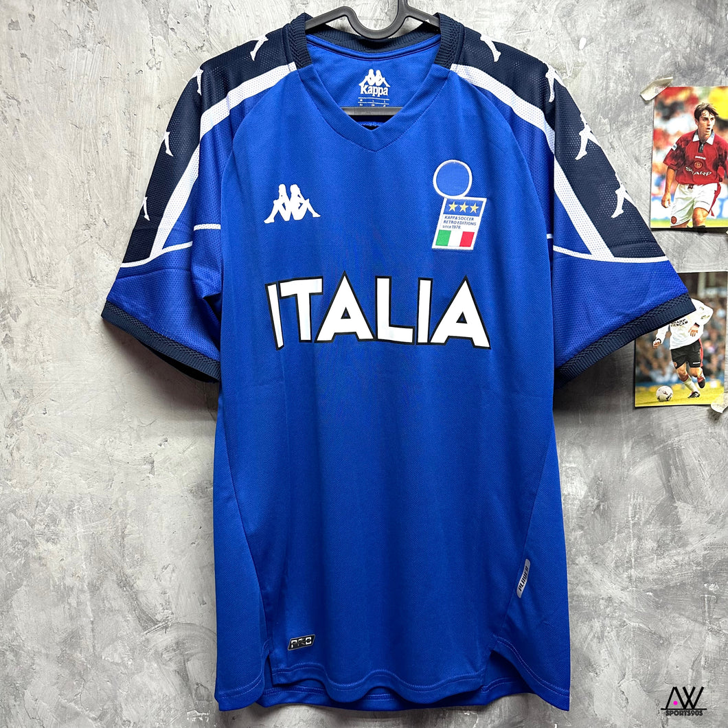 《原裝復刻》2000 意大利｜ x Kappa 原裝復刻 Training ｜藍色｜BNWT｜2000 Italy x Kappa Official Retro Training Blue ( Multiple Sizes )