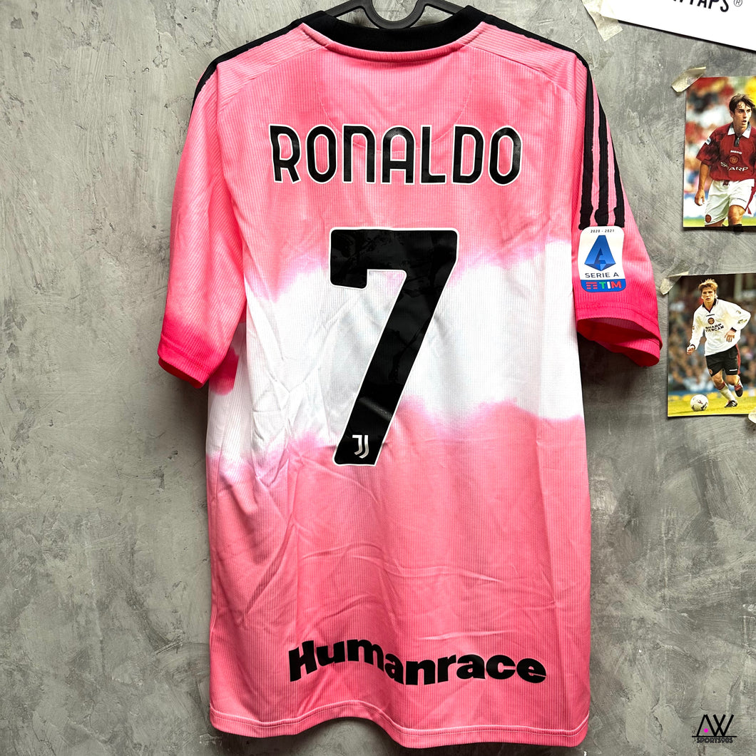 2020-21 祖雲達斯｜x Humanrace 特別版｜#7 C朗拿度｜意甲Set｜BNWT｜M｜2020-21 Juventus X Humanrace Special #7 Ronaldo (M)