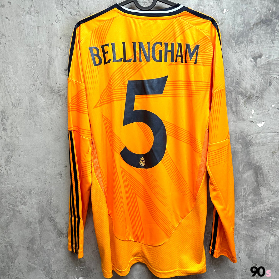 2024-25 皇家馬德里｜作客長袖｜BNWT｜2024-25 Real Madrid Away L/S ( Multiple Sizes )