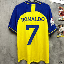 將圖片載入圖庫檢視器 2022-23 艾納斯｜主場｜#7 C朗拿度｜BNWT｜2022-23 Al Nassr Home #7 Ronaldo ( Multiple Sizes )
