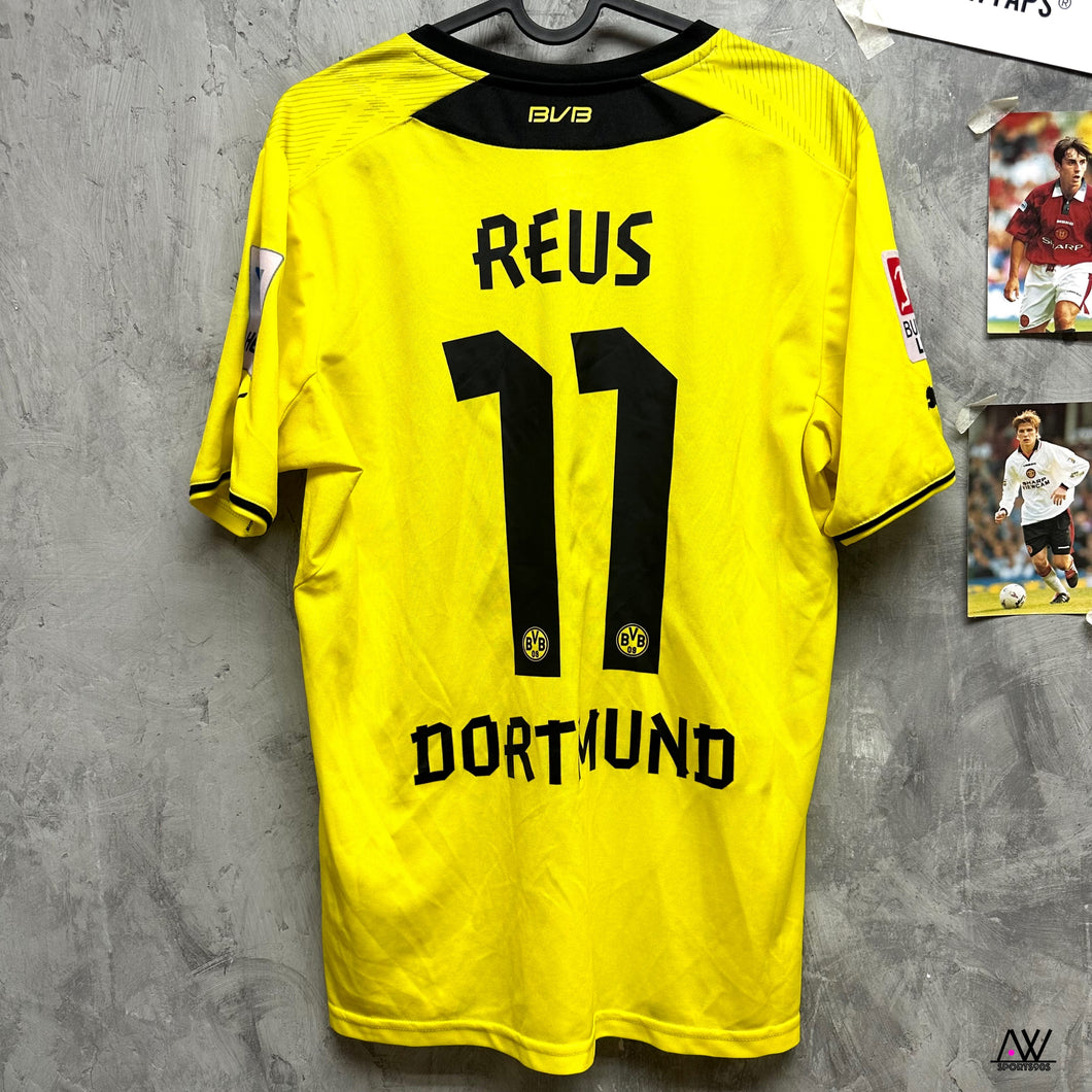 2013-14 多蒙特｜主場｜球員版｜德甲Full Set｜#11 萊斯｜90%New｜M｜2013-14 Dortmund Home Player Version Bundesliga Set #11 Reus (M)