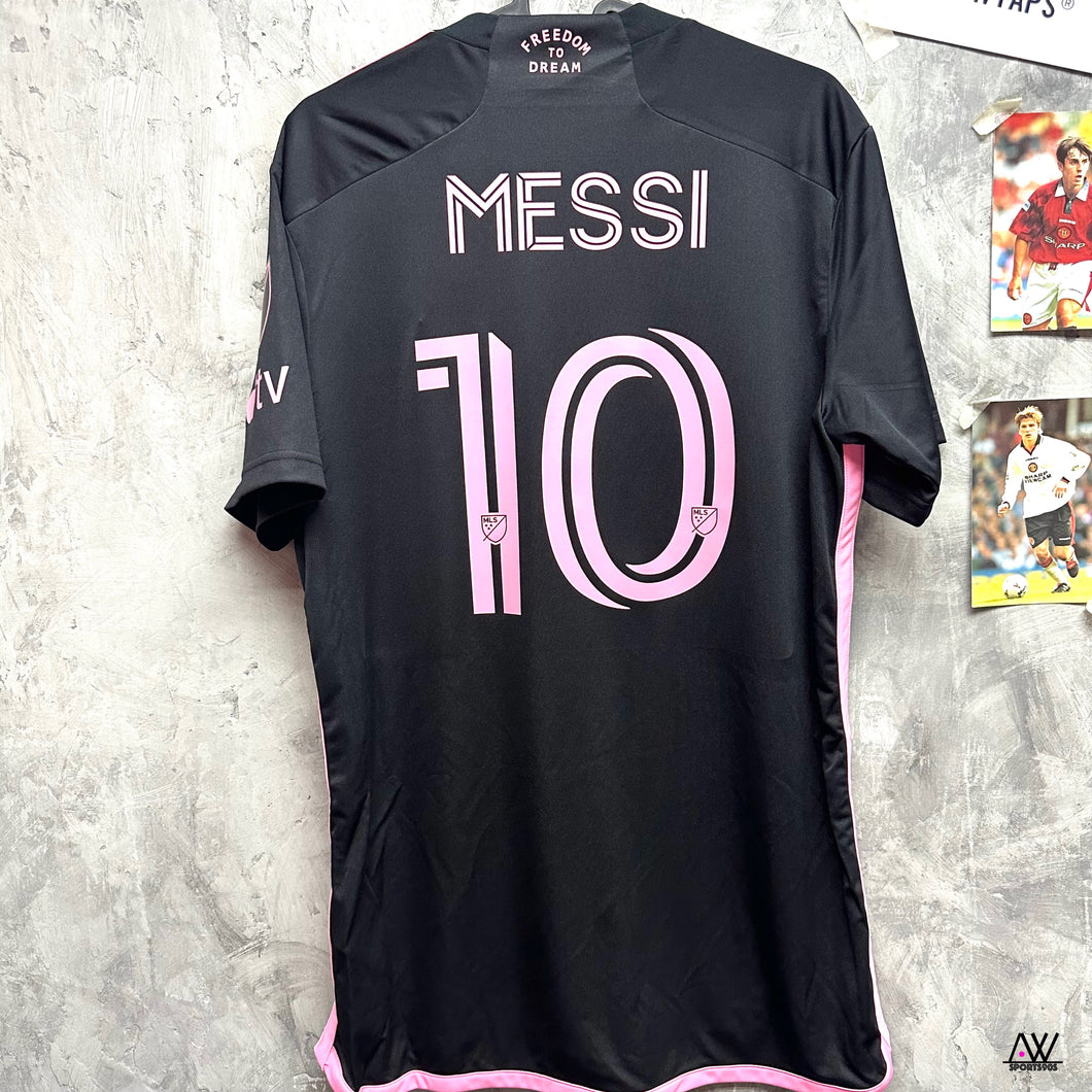 2023-24 國際邁阿密｜作客｜#10 美斯｜美職聯Full Set｜BNWT｜2023-24 Inter Miami Away #10 Messi MLS Set ( Multiple Sizes )