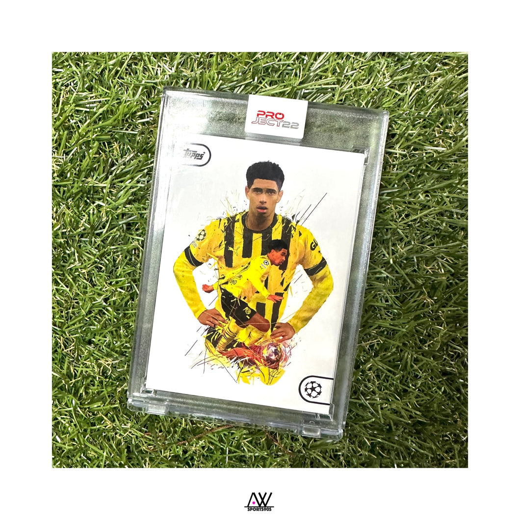 TOPPS PROJECT 22｜多蒙特｜比寧咸｜TOPPS PROJECT22 DORTMUND JUDE BELLINGHAM BY RAFAL ROLA