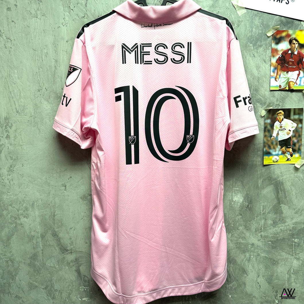 2022-23 國際邁阿密｜主場｜球員版｜#10 美斯｜BNWT｜2022-23 Inter Miami Home authentic #10 Messi ( Multiple Sizes )