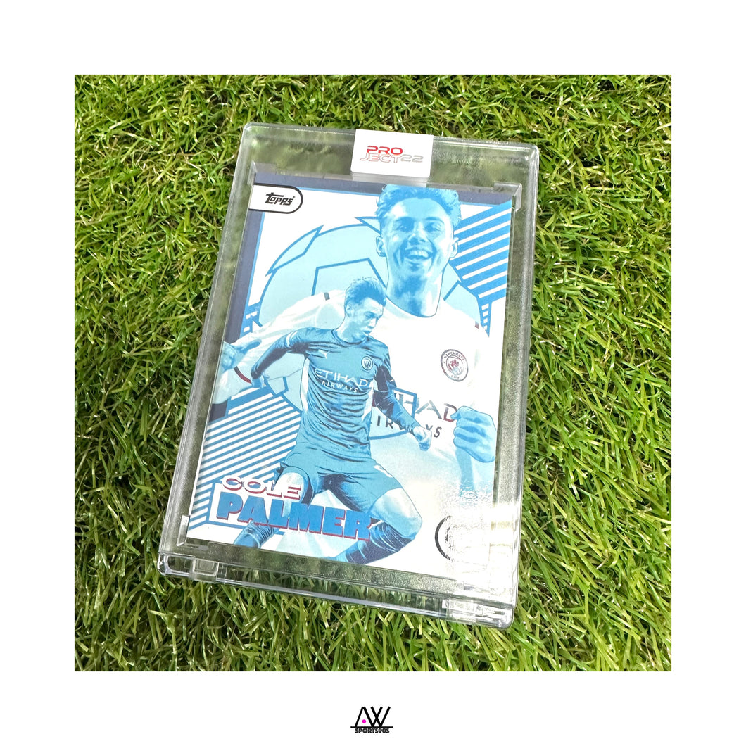 TOPPS PROJECT 22｜曼城｜柏默｜TOPPS PROJECT22 MANCHESTER CITY COLE PALMER BY MATT TAYLOR