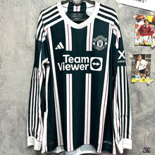 將圖片載入圖庫檢視器 2023-24 曼聯｜作客長袖｜球員版｜BNWT｜2023-24 Manchester United Away L/S Authentic ( Multiple Sizes )
