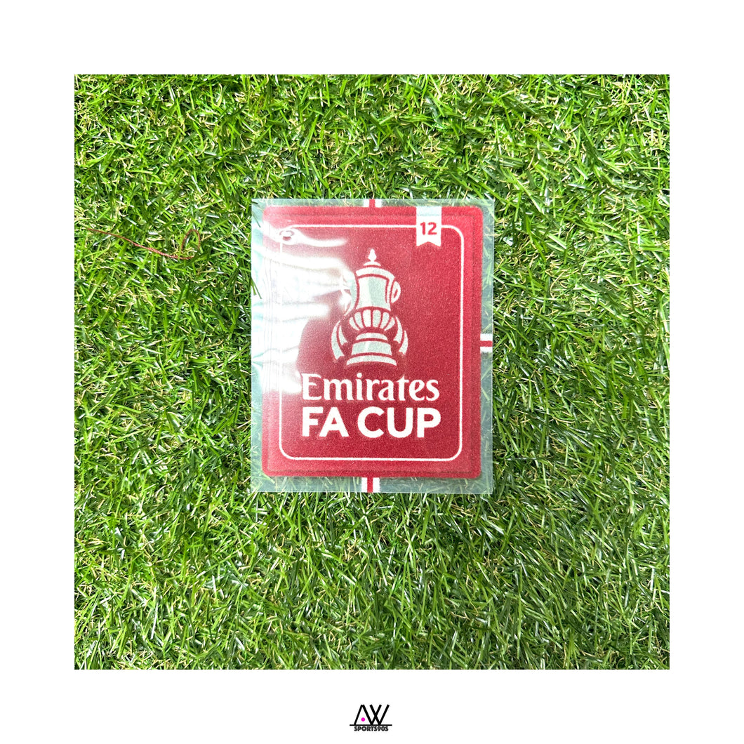 《Official Printing & Patches》 英格蘭足總盃章12次冠軍｜2023-24 曼聯適用｜FA Cup Patch  (12 Champions)