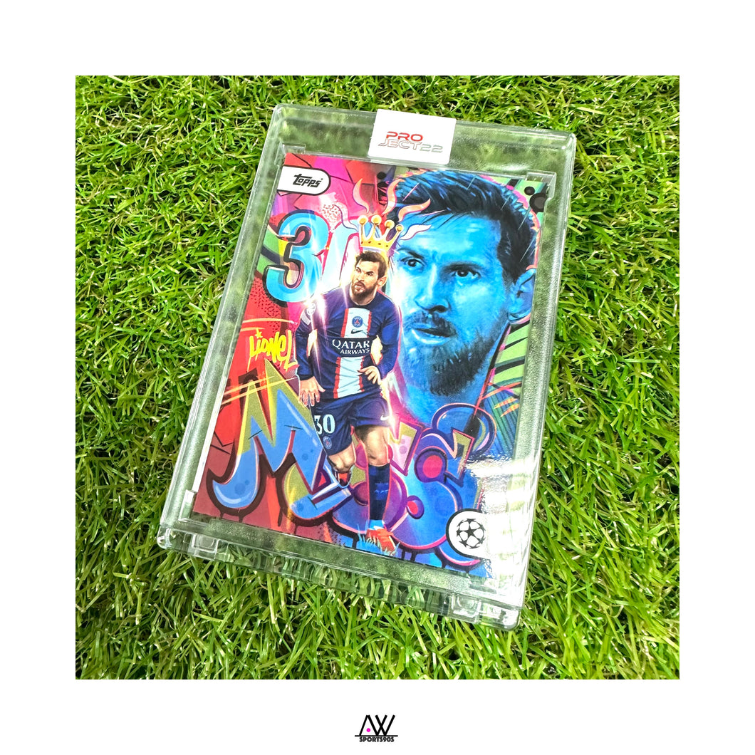 TOPPS PROJECT 22｜巴黎聖日耳門｜美斯｜TOPPS PROJECT22 PSG MESSI BY ORLANDO AROCENA