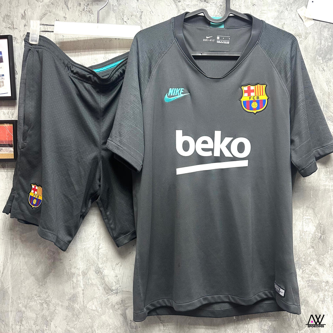 2019-20 巴塞隆拿｜歐聯Training Set｜90% New｜L｜2019-20 Barcelona UCL Training with shorts (L)