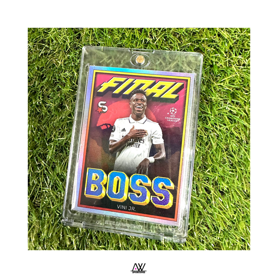 TOPPS UCL Super-Stars 22/23｜Final Boss｜皇家馬德里｜雲尼素斯｜TOPPS UCL Super-Stars 22/23 No. FB-VJR Vini JR. Final Boss