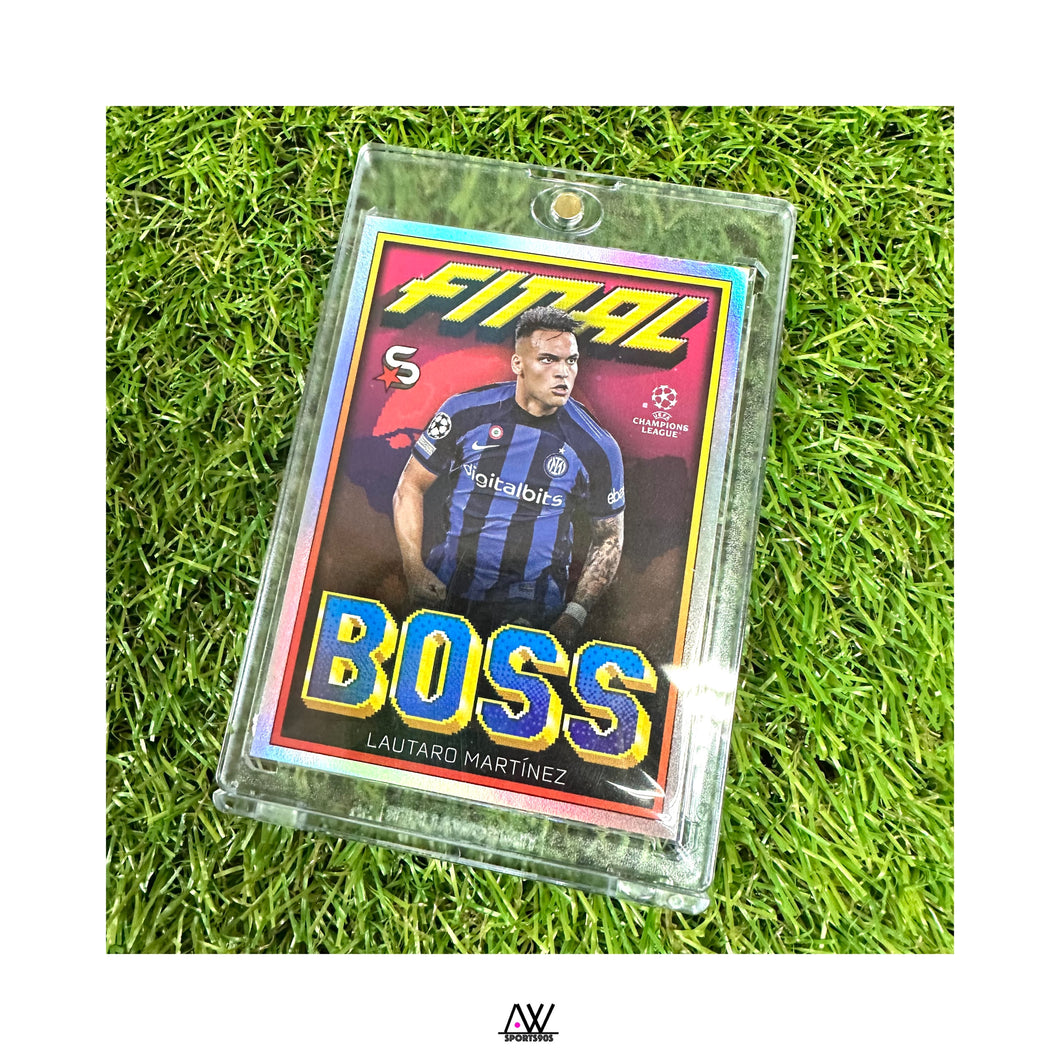 TOPPS UCL Super-Stars 22/23｜Final Boss｜國際米蘭｜L.馬天尼斯｜TOPPS UCL Super-Stars 22/23 No. FB-LAU Lautaro Martinez Final Boss