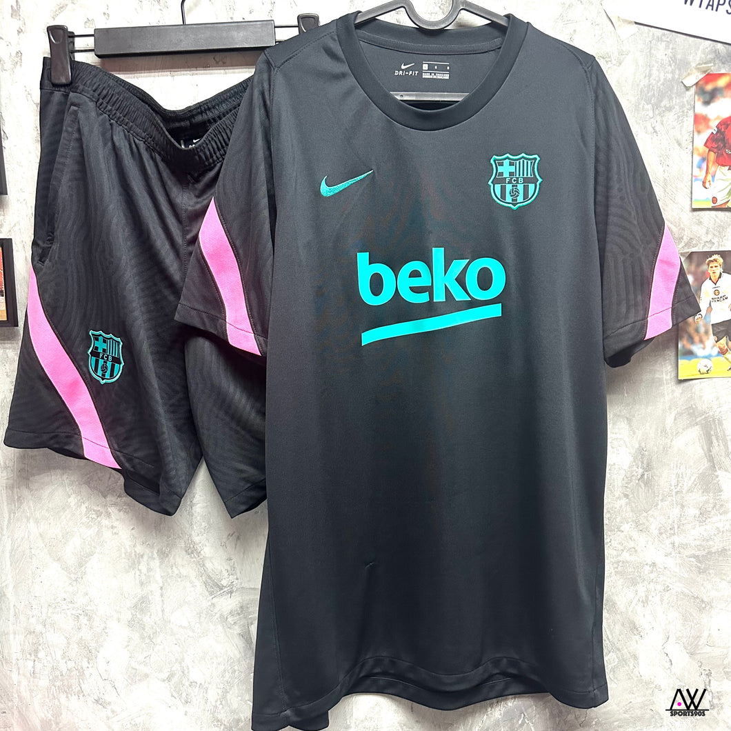 2020-21 巴塞隆拿｜歐聯Training Set｜90% New｜L｜2020-21 Barcelona UCL Training with shorts (L)