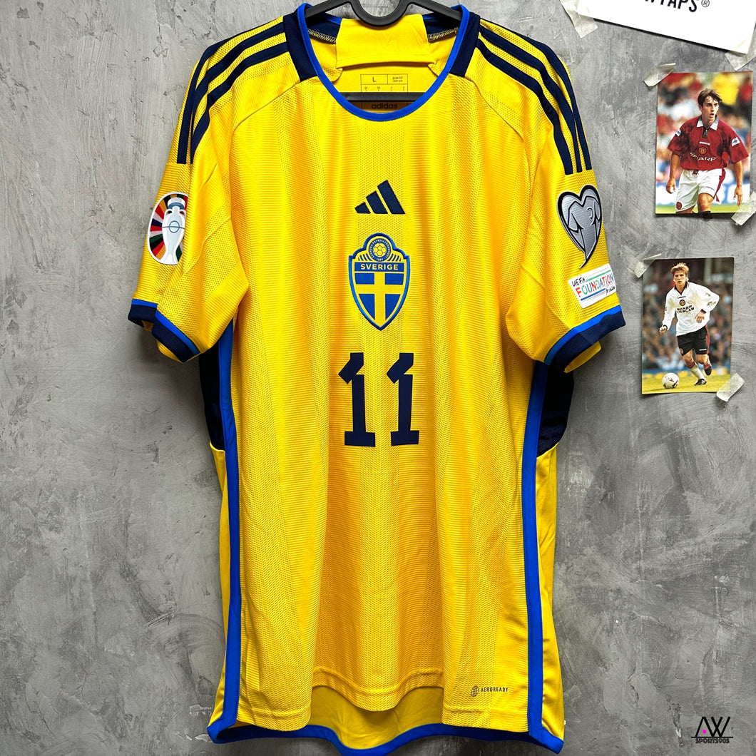 2022-23 瑞典｜主場｜球迷版｜連原裝印字｜2022-23 Sweden Home with Official Nameset (Fans)