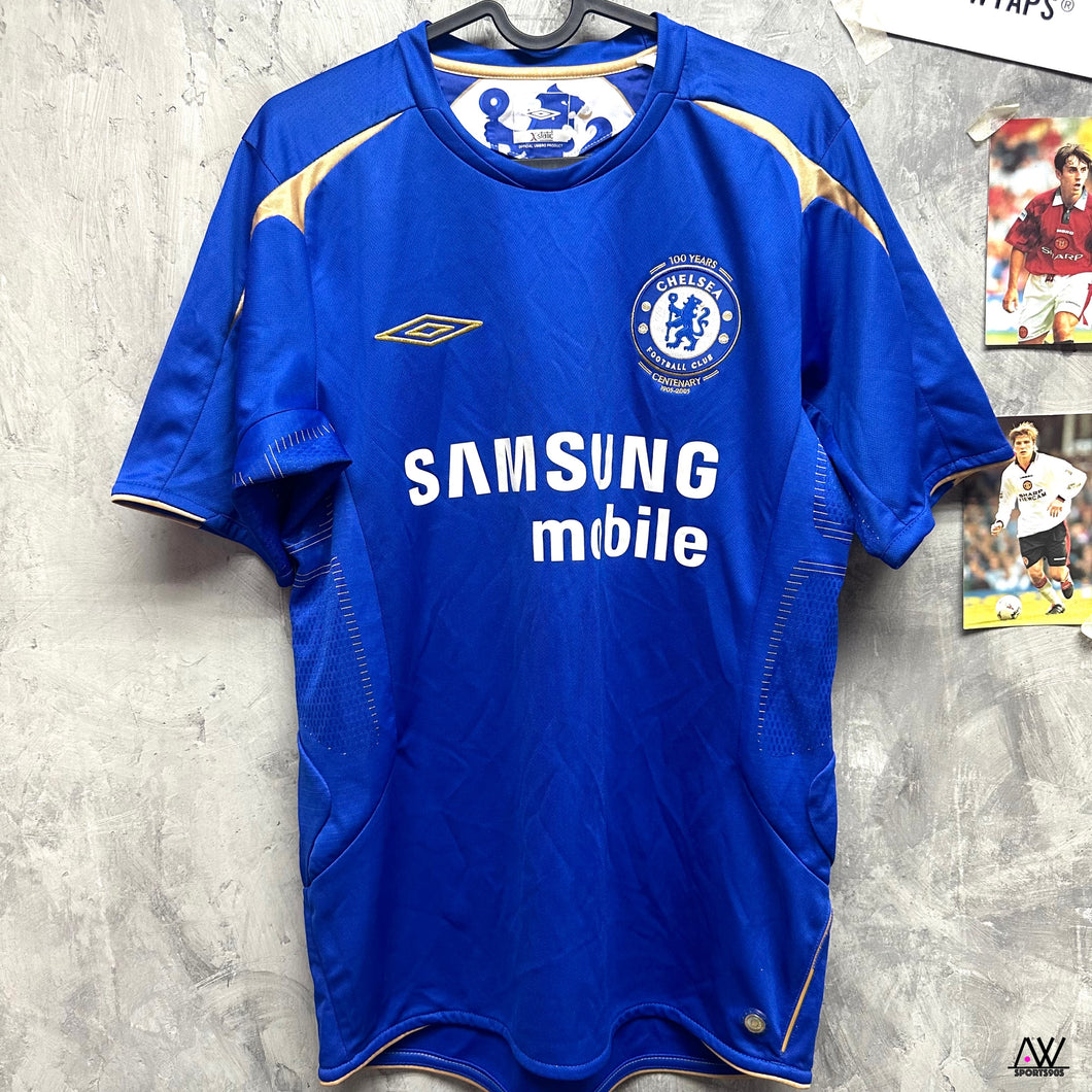 2005-06 車路士｜主場｜百週年紀念｜90% New｜S｜2005-06 Chelsea Home 100 Years Centenary ( S )