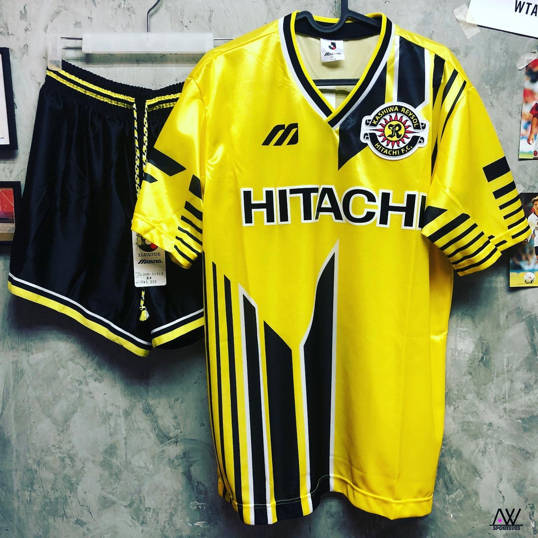 1995-96 柏雷素爾｜主場套裝｜BNWT｜JP O｜1995-96 Kashiwa Reysol Home (Shirt + Short ) Full Set (JP O)