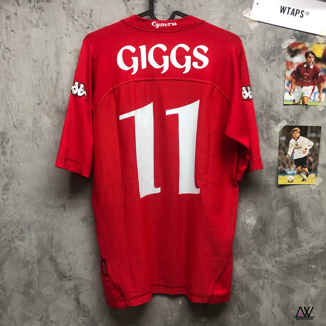 2004-06 威爾斯｜主場｜#11 傑斯｜90% New｜L｜2004-06 Wales Home #11 Giggs (L)