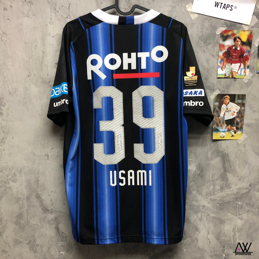 2015 大阪飛腳｜主場｜#39宇佐美貴史｜90% New｜JP M-L｜2015 Gamba Osaka Home #39 Usami (JP M-L)