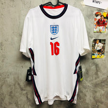 將圖片載入圖庫檢視器 2020-22 英格蘭｜主場｜#16 基亞利殊｜BNWT｜L｜2020-21 England Home #16 Grealish (L)
