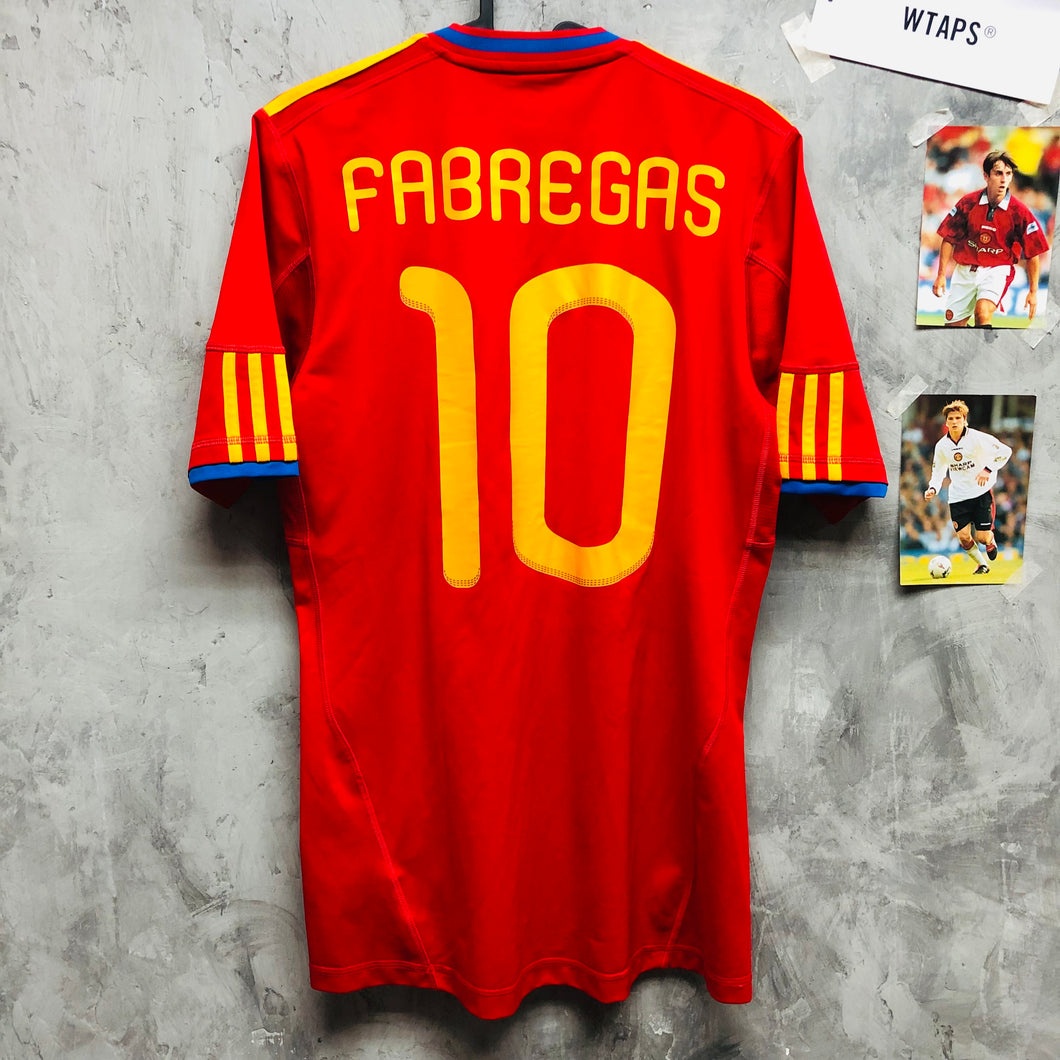 2010 西班牙｜主場｜#10 法比加斯｜85% New｜M｜2010 Spain Home #10 Fabregas (M)