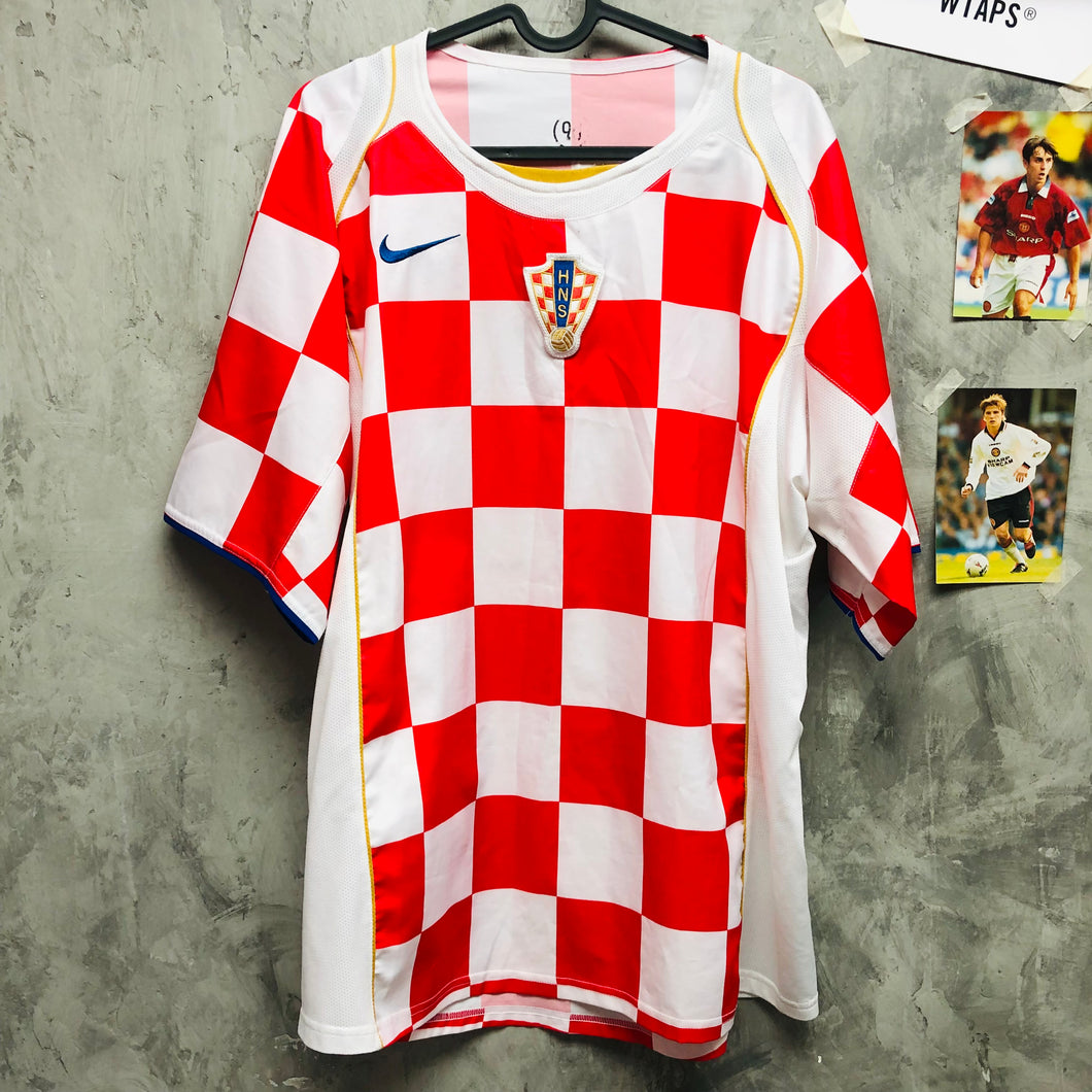 2004-06 克羅地亞｜主場｜85% New｜L｜2004-06 Croatia Home (L)