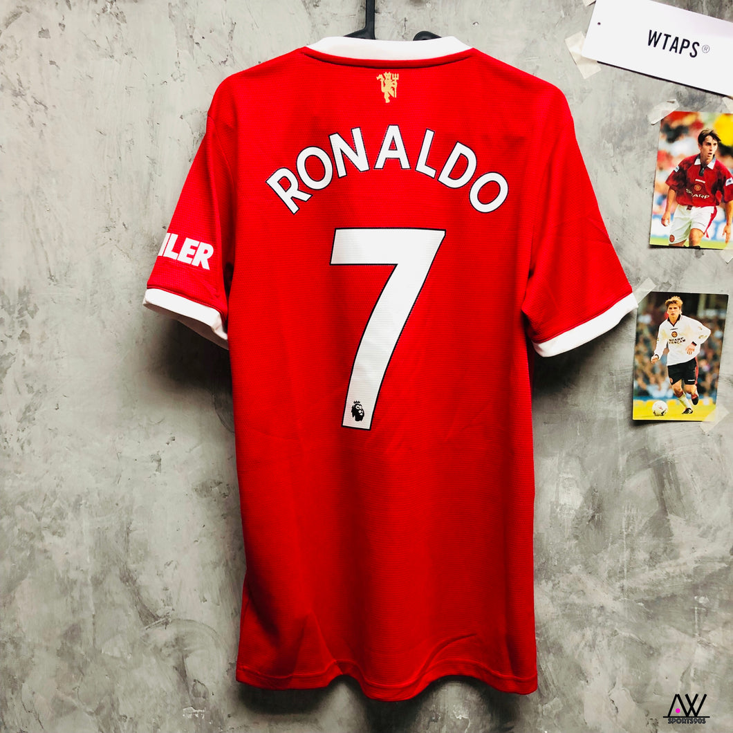 2021-22 曼聯｜主場｜#7 C朗拿度｜英超Full Set｜BNWT｜XL｜2021-22 Manchester United Home #7 Ronaldo (EPL Full Set) ( XL)