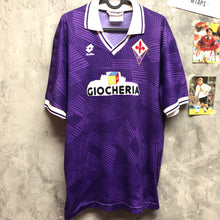 將圖片載入圖庫檢視器 1991-92 費倫天拿｜主場｜90% New｜L｜1991-92 Fiorentina Home (L)
