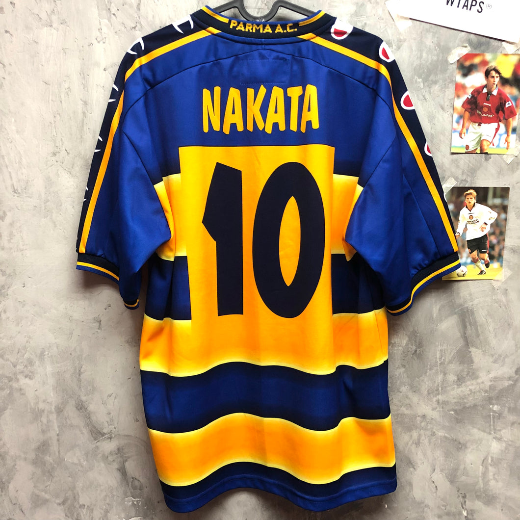 2001-02 帕爾馬｜主場｜#10 中田英壽|90% New｜M｜2001-02 Parma Home #10 Nakata (M)